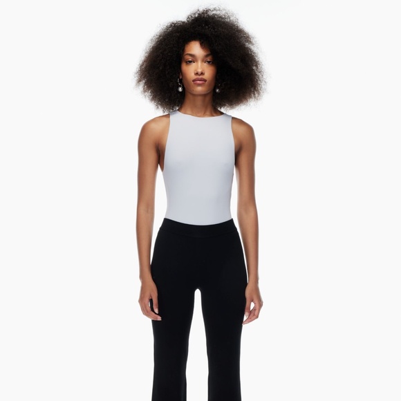 Aritzia Babaton⎜CONTOUR 90'S BODYSUIT⎜CEMENT BLUE - Picture 2 of 15